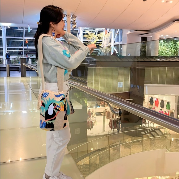 Crossbody tapizada wayuu bags - Picture 4 of 4